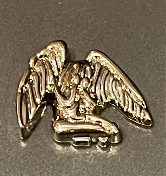 Weeping Angel Embellishment- Silver