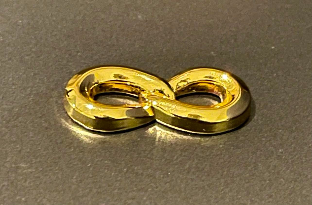Infinity Knot Embellishment- Gold