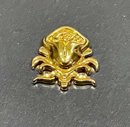 Rosa Crest Embellishment- Gold