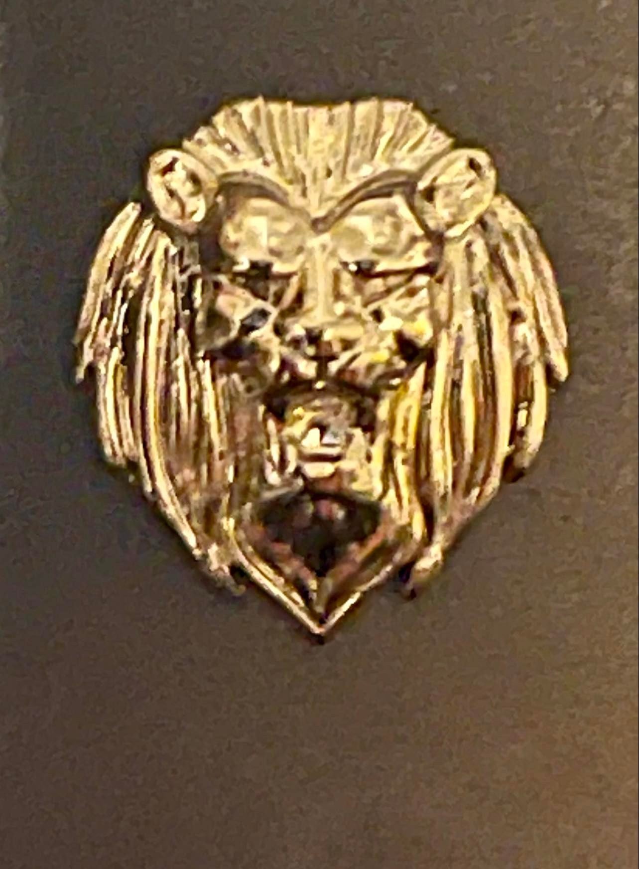 King Leo Embellishment- Silver