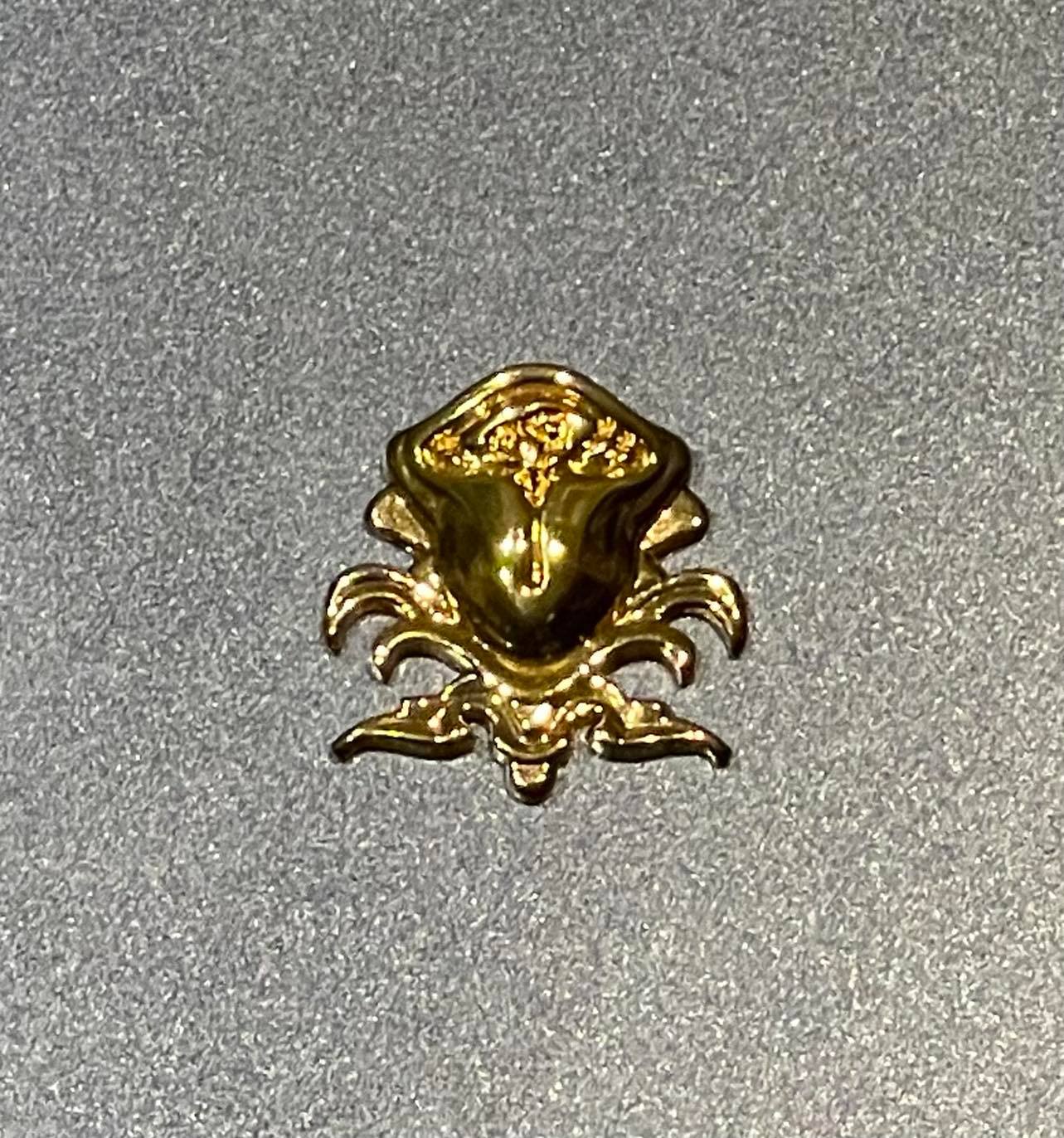 Rosa Crest Embellishment- Gold