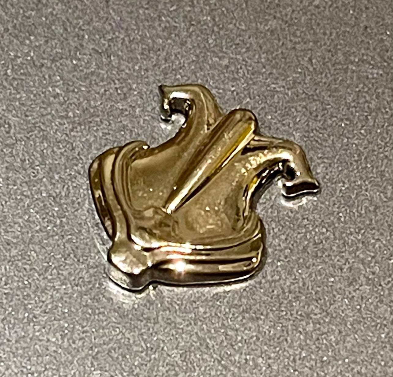 Lotus Crest Embellishment- Silver
