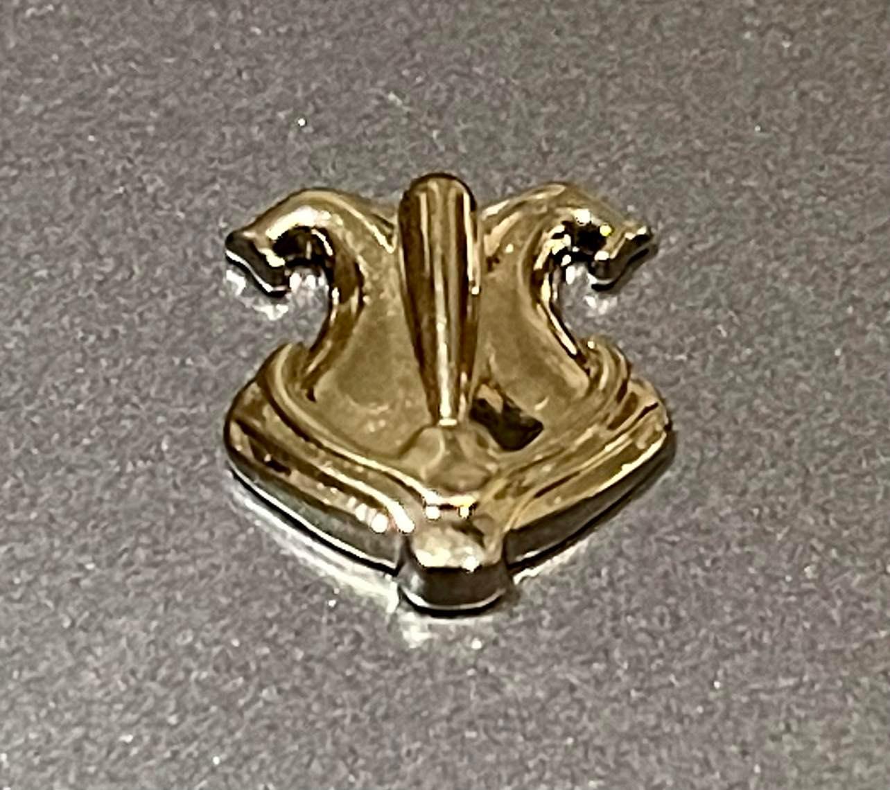 Lotus Crest Embellishment- Silver