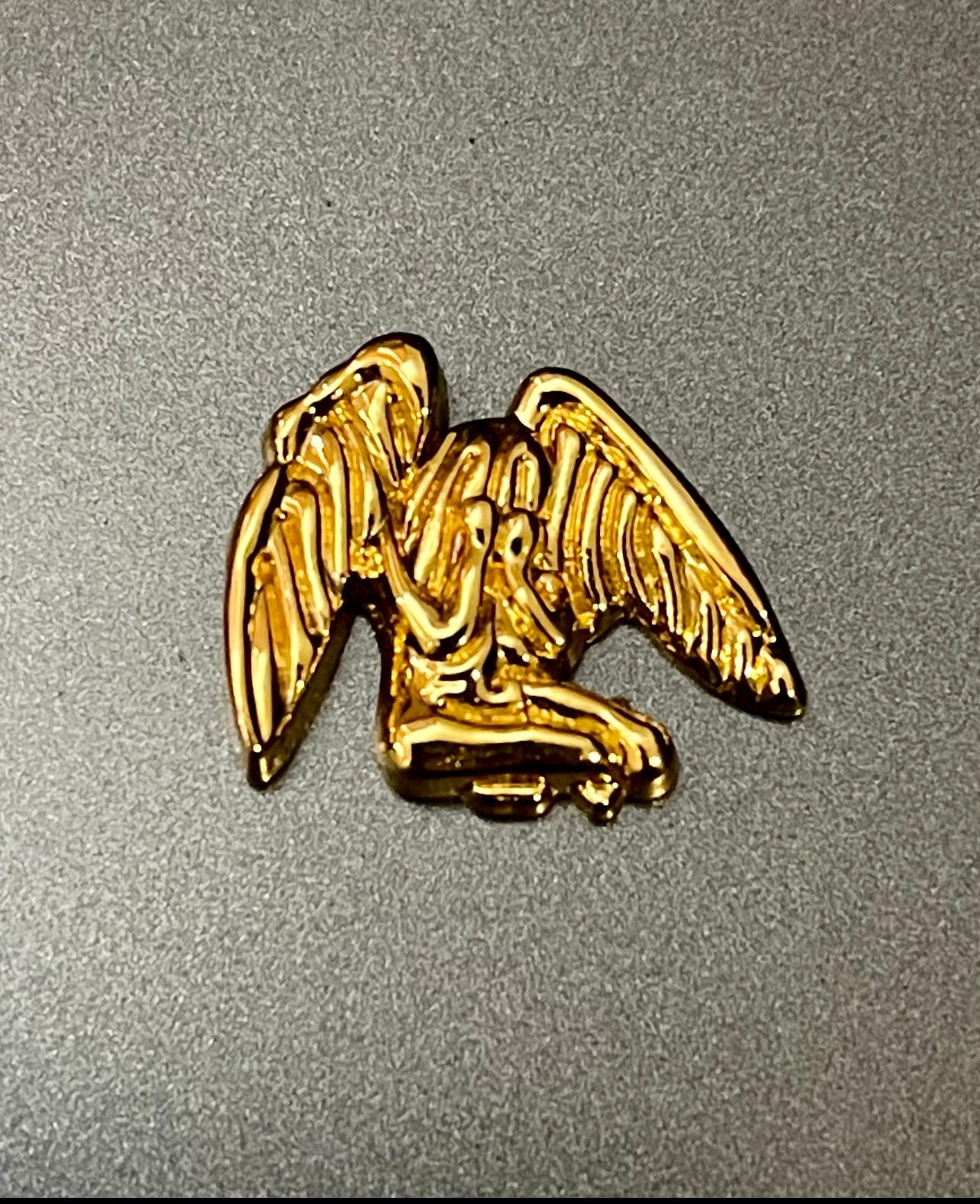 Weeping Angel Embellishment- Gold